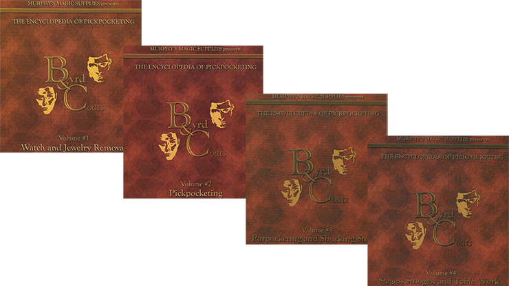 【Murphy's Magic DL】Encyclopedia Pickpocketing Set (Vol 1 thru 4) video DOWNLOAD