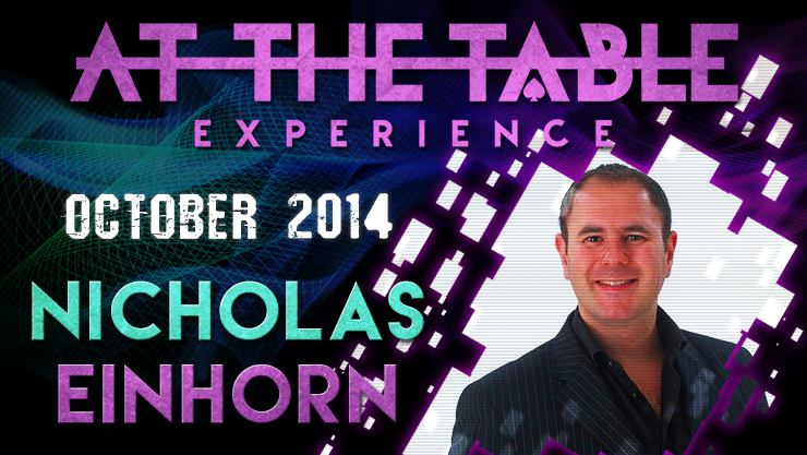 【Murphy's Magic DL】At The Table Live Lecture - Nicholas Einhorn October 22nd 2014 video DOWNLOAD