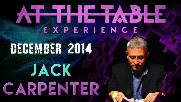 【Murphy's Magic DL】At The Table Live Lecture - Jack Carpenter December 3rd 2014 video DOWNLOAD