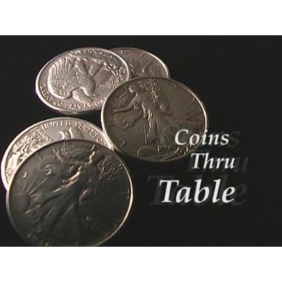 【Murphy's Magic DL】Coins Thru Table (excerpt from Extreme Dean #2) by Dean Dill - video DOWNLOAD