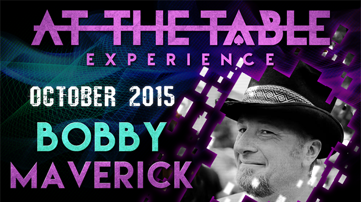 【Murphy's Magic DL】At The Table Live Lecture - Bobby Maverick October 7th 2015 video DOWNLOAD