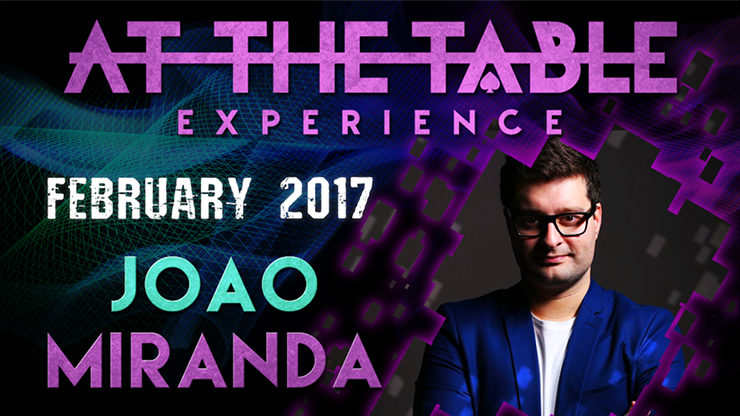 【Murphy's Magic DL】At The Table Live Lecture - João Miranda February 15th 2017 video DOWNLOAD