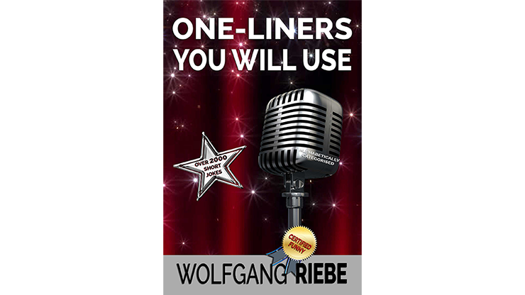 【Murphy's Magic DL】One Liners You Will Use by Wolfgang Riebe eBook DOWNLOAD