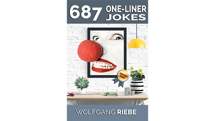 【Murphy's Magic DL】687 One-Liner Jokes by Wolfgang Riebe eBook DOWNLOAD