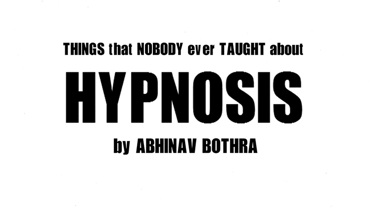 【Murphy's Magic DL】『ティーエヌティー・ヒプノシス』 アビナヴ・ボトラ / T.N.T. Hypnosis by Abhinav Bothra Mixed Media DOWNLOAD