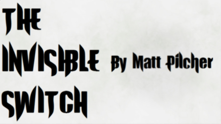 【Murphy's Magic DL】THE INVISIBLE SWITCH by Matt Pilcher video DOWNLOAD
