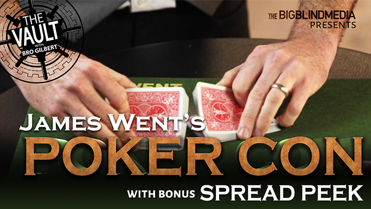 【Murphy's Magic DL】The Vault - Poker Con by James Went video DOWNLOAD