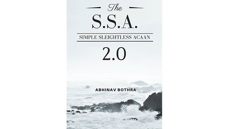 【Murphy's Magic DL】『シンプルスライトレスエーシーエーエヌ2.0』 アビナヴ・ボスラ / Simple Sleightless ACAAN 2.0 by Abhinav Bothra Mixed Media DOWNLOAD