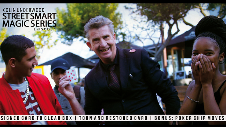 【Murphy's Magic DL】 『ストリートスマートマジックシリーズエピソード1』 ディーエル・プロダクションズ / Colin Underwood: Street Smart Magic Series - Episode 1 by DL Productions (South Africa) video DOWNLOAD