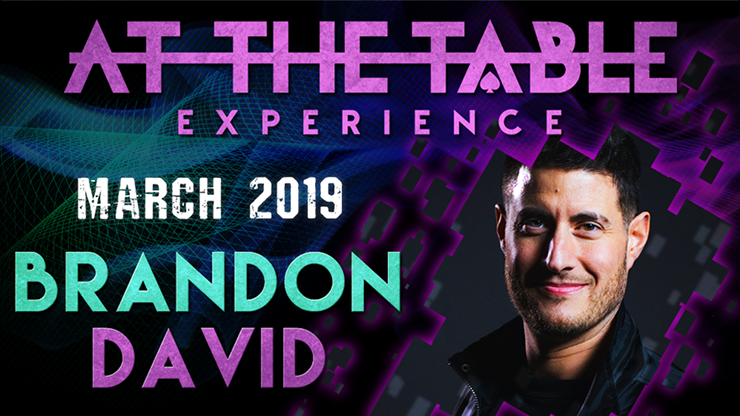 【Murphy's Magic DL】At The Table Live Lecture - Brandon David March 6th 2019 video DOWNLOAD