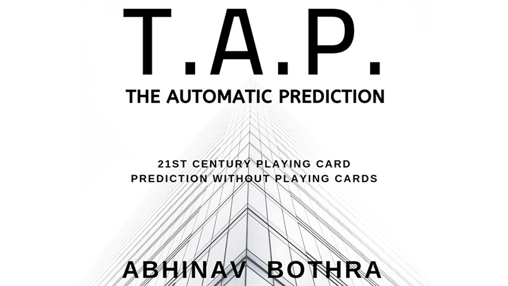 【Murphy's Magic DL】『ティーエーピー ザ オートマティック プレディクション』 アビナブ・ボトラ / T.A.P. The Automatic Prediction by Abhinav Bothra Mixed Media DOWNLOAD