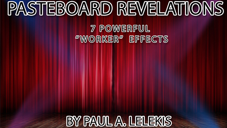 【Murphy's Magic DL】『ペーストボードレヴェレーションズ』 ポール・A・レレキス / PASTEBOARD REVELATIONS by Paul A. Lelekis mixed media DOWNLOAD