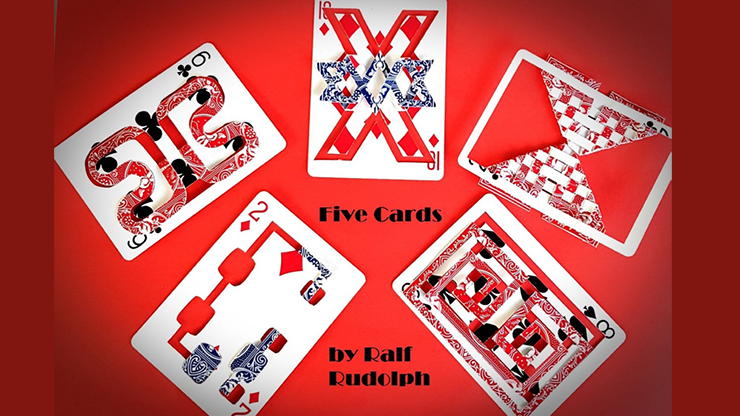 【Murphy's Magic DL】『ファイブ・カード』 フェアマジック / 5 Cards by Fairmagic Mixed Media DOWNLOAD