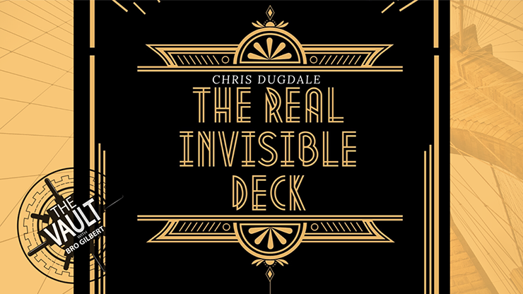 【Murphy's Magic DL】The Vault - The Real Invisible Deck by Chris Dugdale video DOWNLOAD
