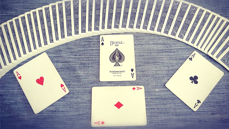 【Murphy's Magic DL】 『ザ・フォー・エイシズ』 アルフレド・ジレ / The Four Aces by Alfredo Gile video DOWNLOAD