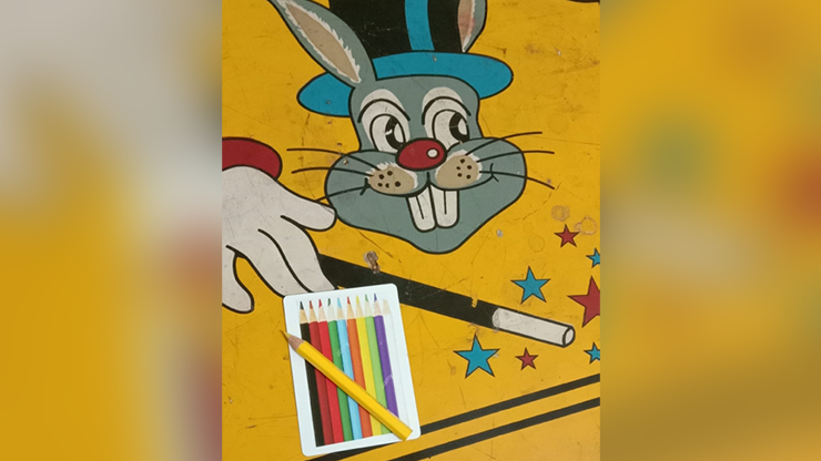 【Murphy's Magic DL】Colour Crayon Cards by Dibya Guha video DOWNLOAD