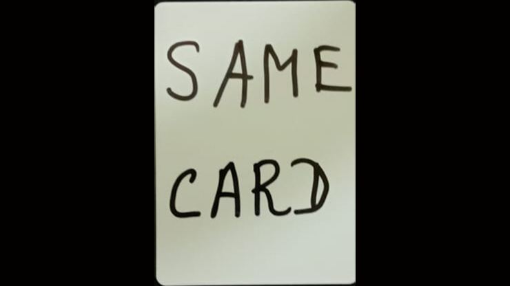 【Murphy's Magic DL】The Same Card by Dibya Guha video DOWNLOAD