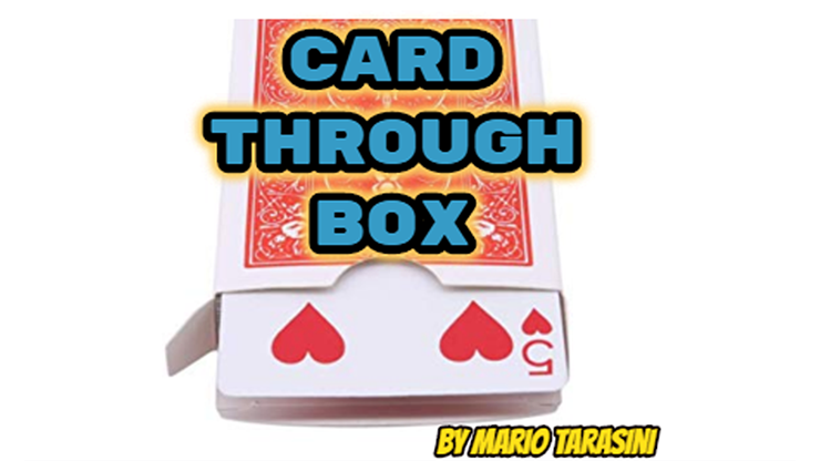 【Murphy's Magic DL】Card Through Box by Mario Tarasini video DOWNLOAD
