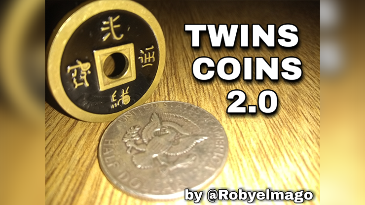 【Murphy's Magic DL】TWINS COINS 2.0 by Roby El Mago video DOWNLOAD