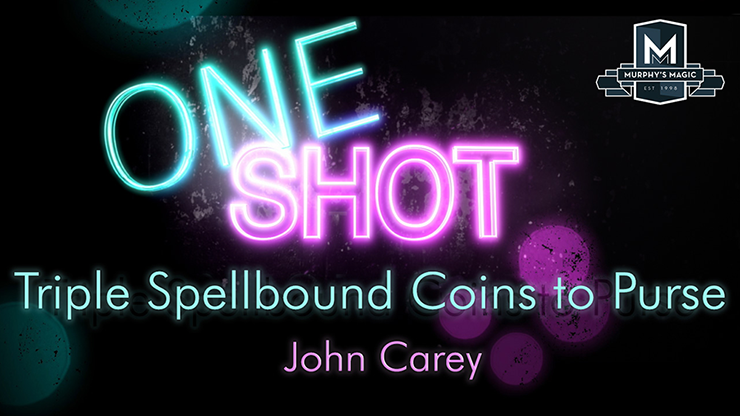【Murphy's Magic DL】MMS ONE SHOT - Triple Spellbound Coins to Purse by John Carey video DOWNLOAD