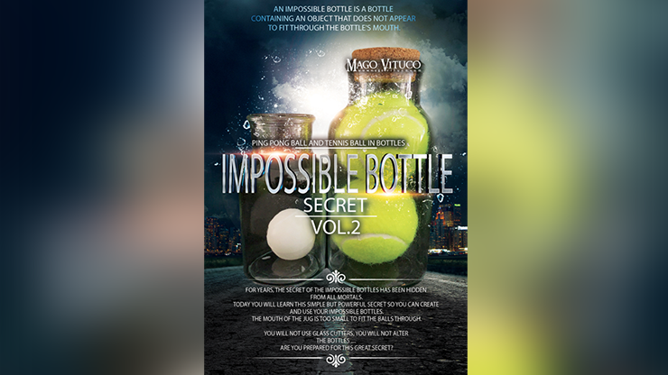 【Murphy's Magic DL】Impossible Bottle Secret VOL.2 by Mago Vituco video DOWNLOAD