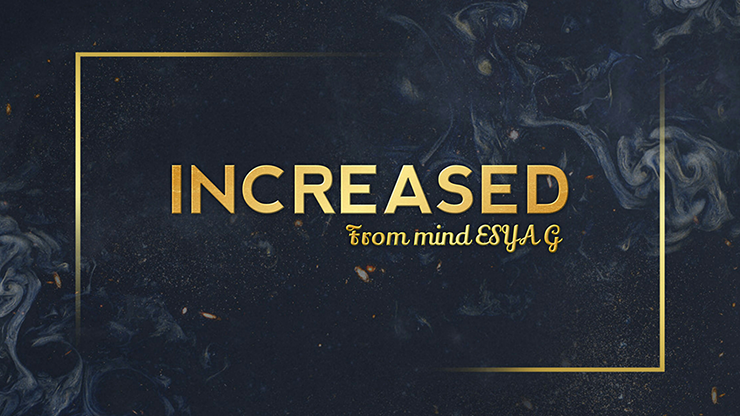 【Murphy's Magic DL】INCREASED by Esya G video DOWNLOAD