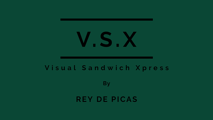 【Murphy's Magic DL】VSX (Visual Sandwich Xpress) by Rey de Picas video DOWNLOAD