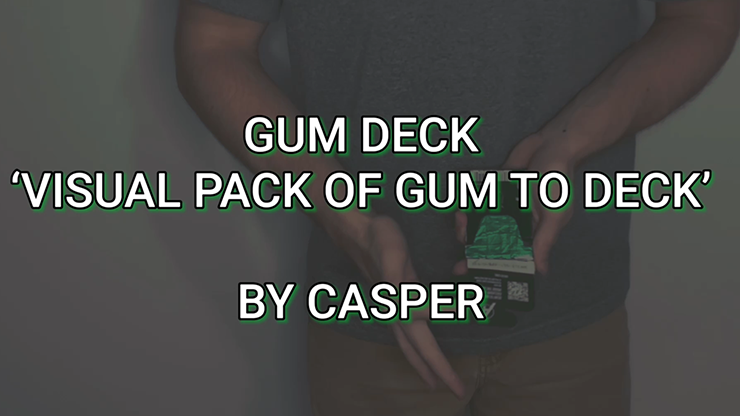 【Murphy's Magic DL】Gum Deck by Caleb Kasper video DOWNLOAD