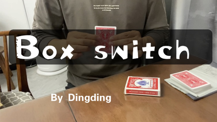【Murphy's Magic DL】Box Switch by Dingding video DOWNLOAD