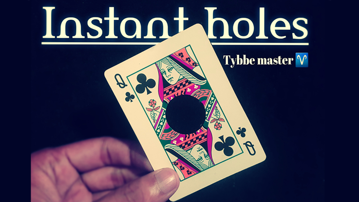 【Murphy's Magic DL】Instant Holes by Tybbe master video DOWNLOAD