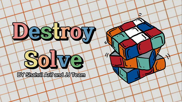 【Murphy's Magic DL】DESTROY SOLVE by Shahril Arif and JJ Team video DOWNLOAD