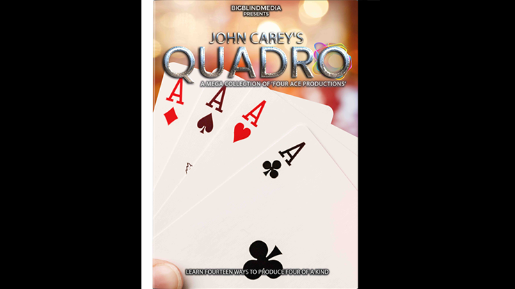 【Murphy's Magic DL】Quadro by John Carey - Fourteen Methods for Producing Four-of-a-Kind video DOWNLOAD