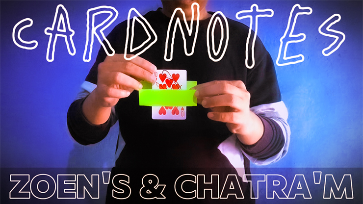 【Murphy's Magic DL】 『カードノーツ』 ゾーンズ・チャトラマ / CARD NOTES by Zoens & Chatra'M - Download