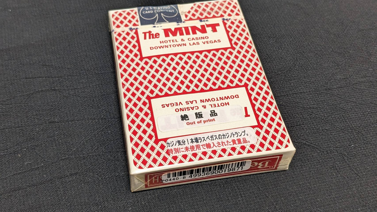 【中古:状態S】Bee Casino Hotel Cards-MINT-