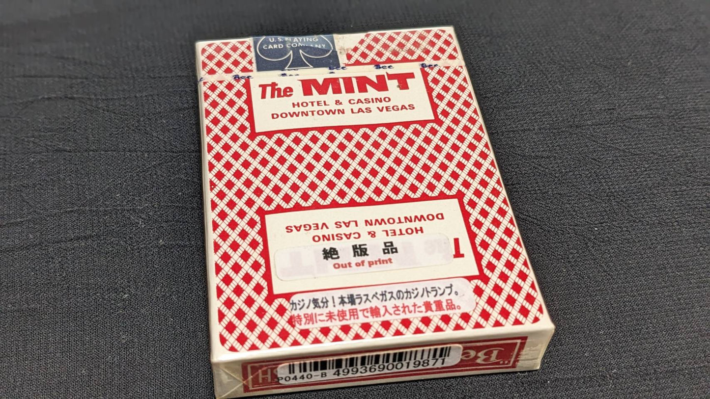 【中古:状態S】Bee Casino Hotel Cards-MINT-