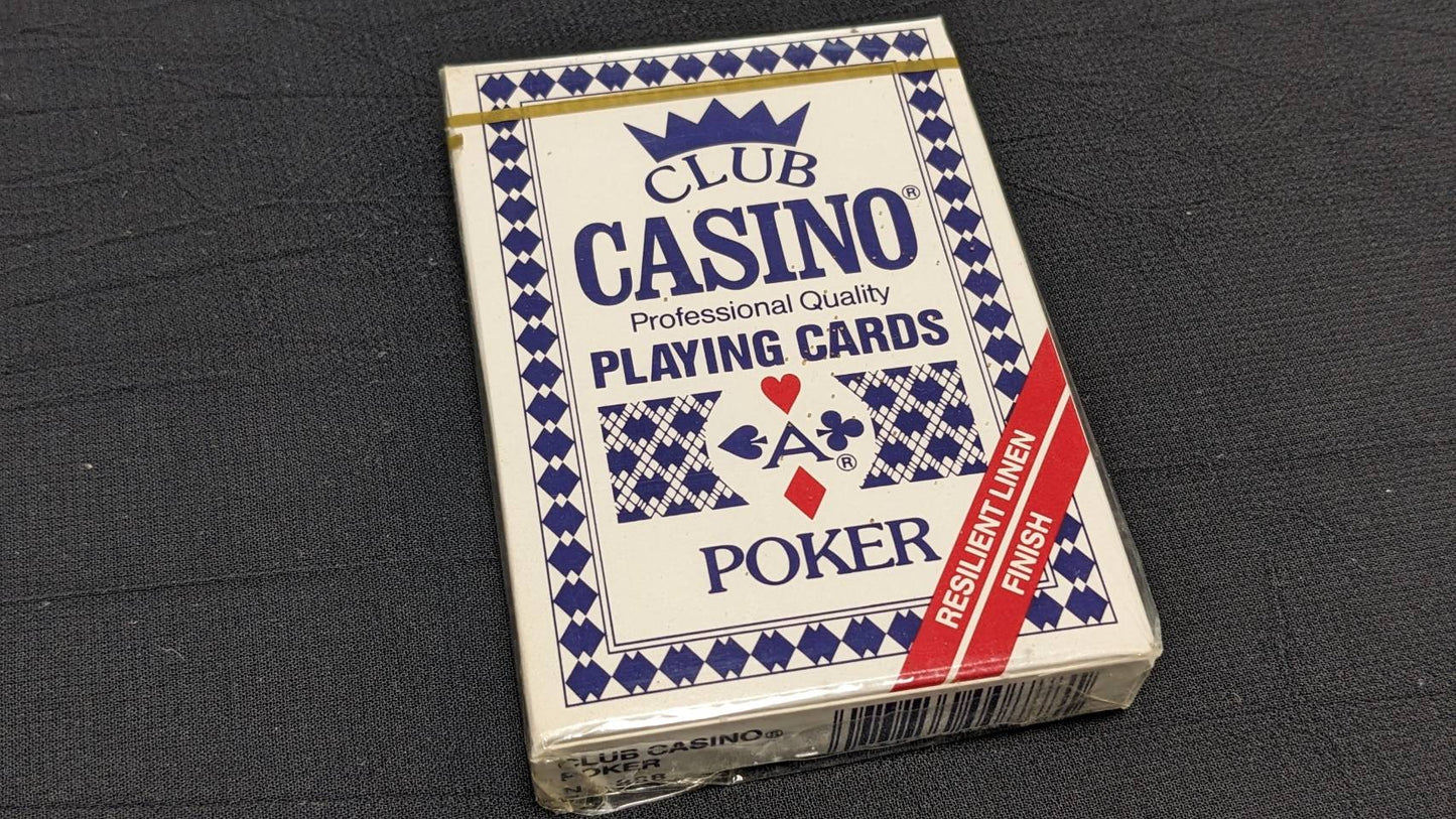 【中古:状態S】CLUB CASINO PLAYNG CARDS(青)