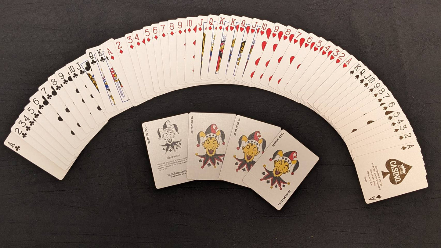 【中古:状態A】CLUB CASINO PLAYNG CARDS(赤)
