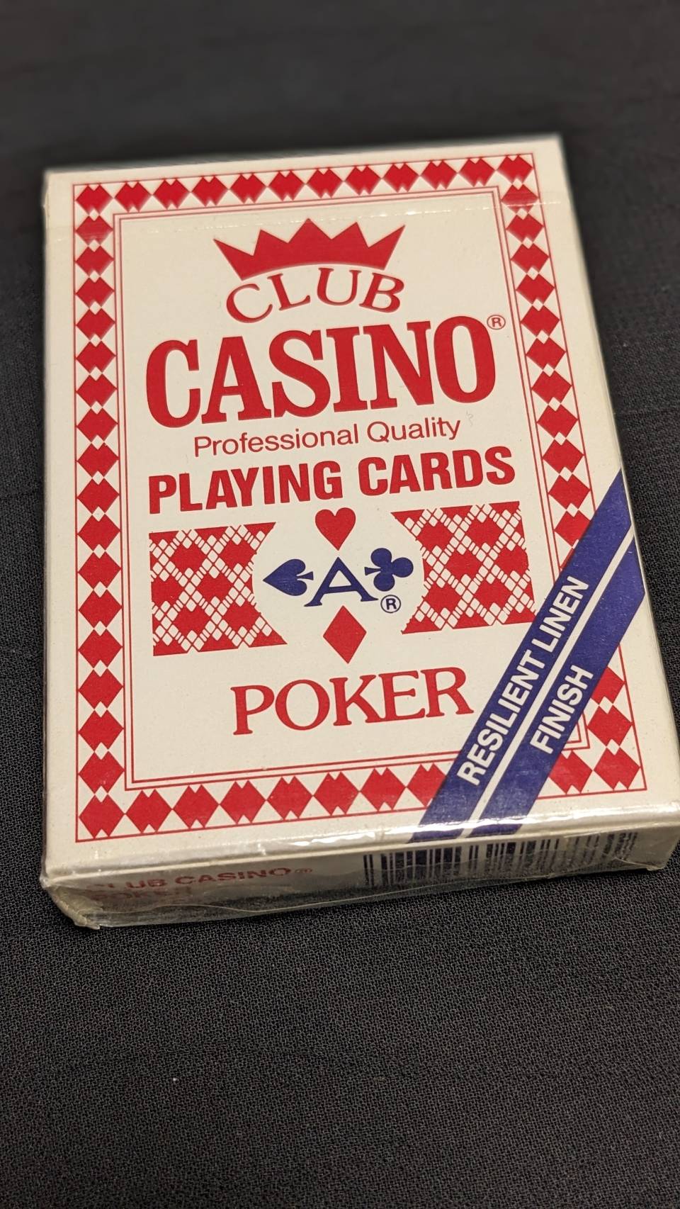 【中古:状態A】CLUB CASINO PLAYNG CARDS(赤)