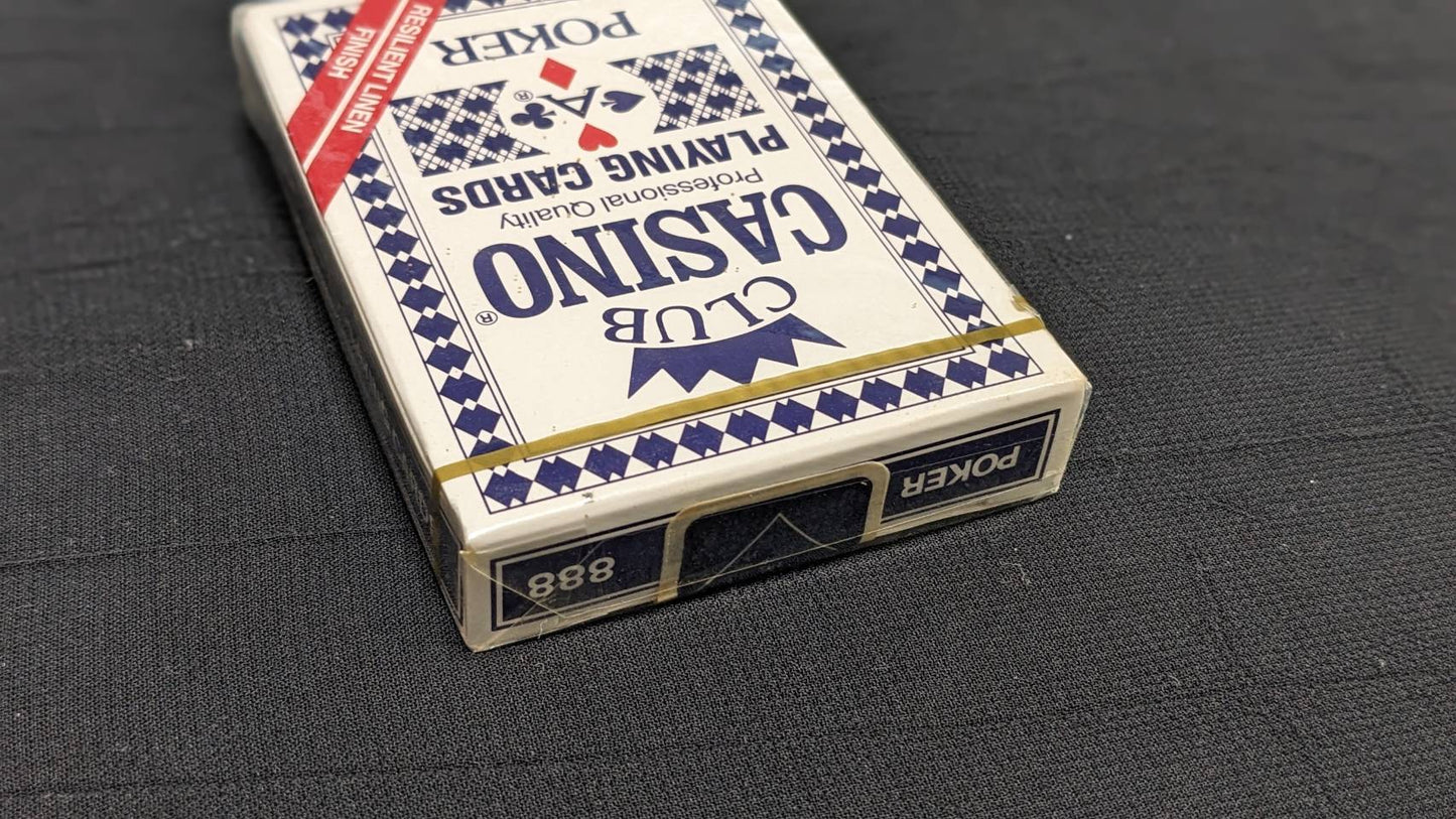 【中古:状態S】CLUB CASINO PLAYNG CARDS(青)