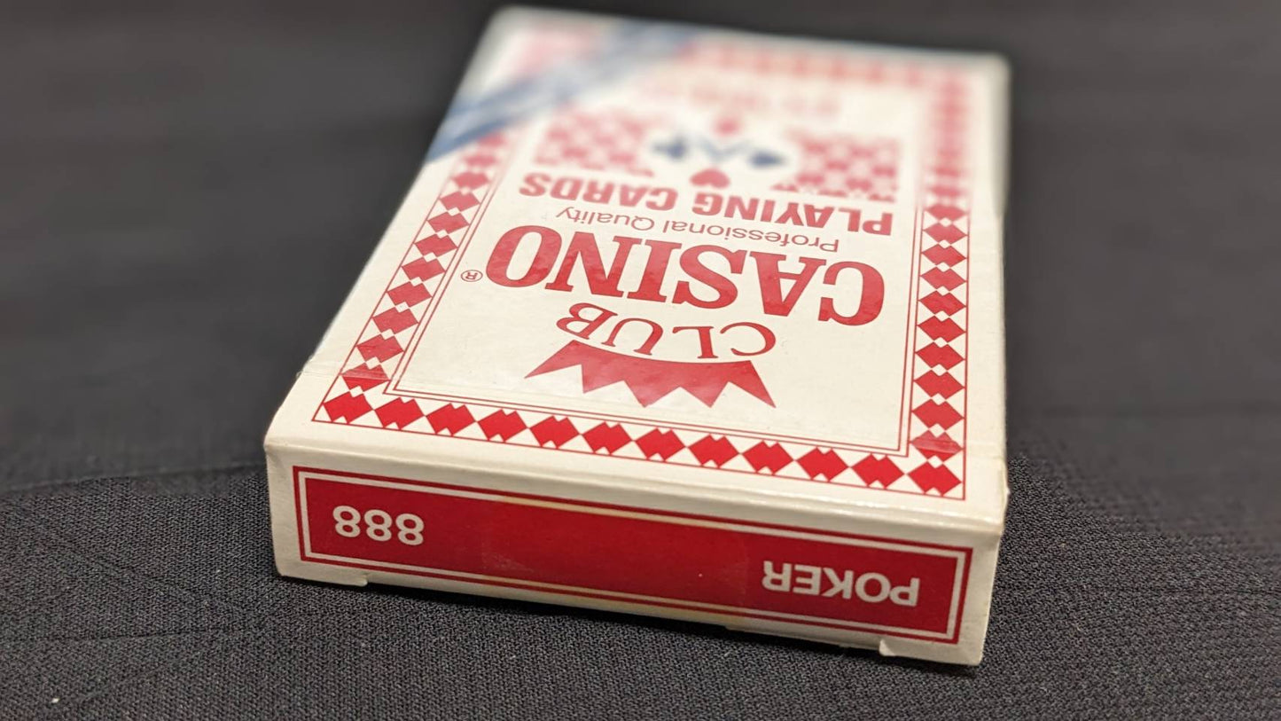 【中古:状態A】CLUB CASINO PLAYNG CARDS(赤)