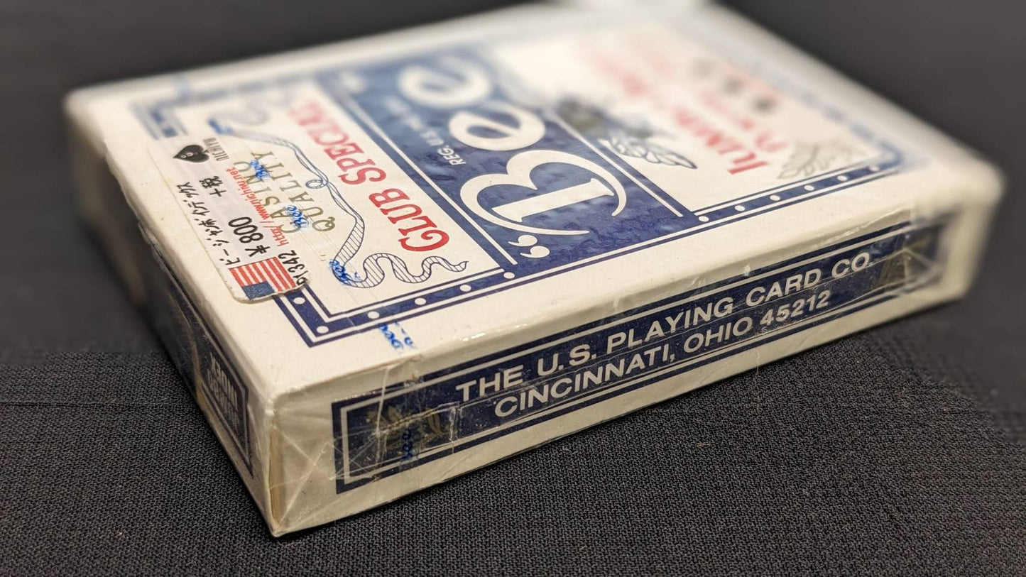 【中古:状態S】Cards Bee Poker Jumbo index(青)