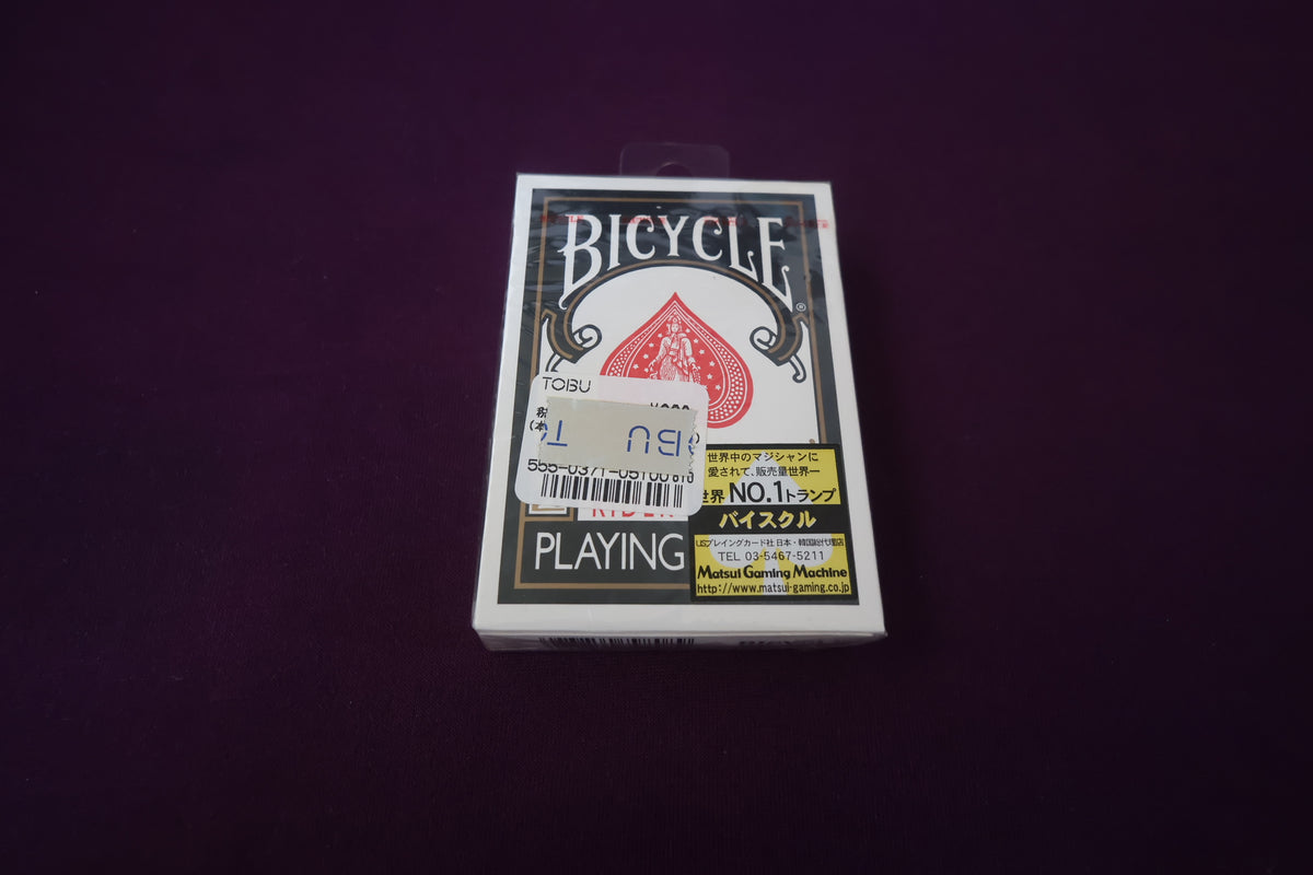 【中古:状態S】Bicycle Playing Card deck(黒)
