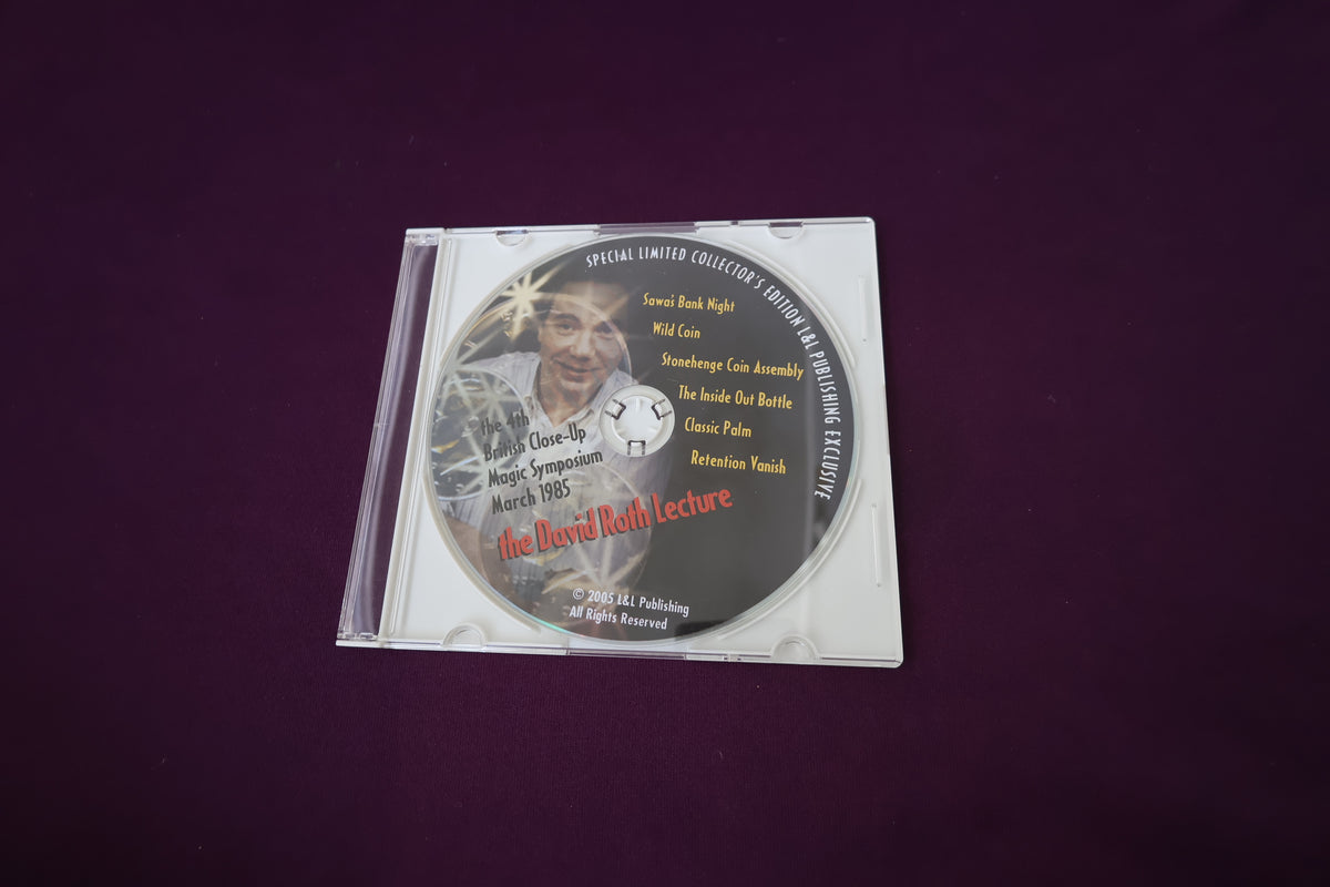【中古:状態A】the David Roth Lecture