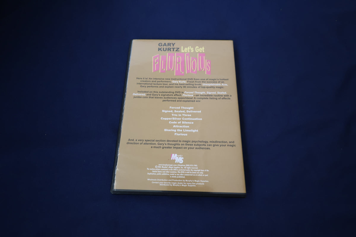 【中古:状態A】Let's Get Flurious by Gary Kurtz