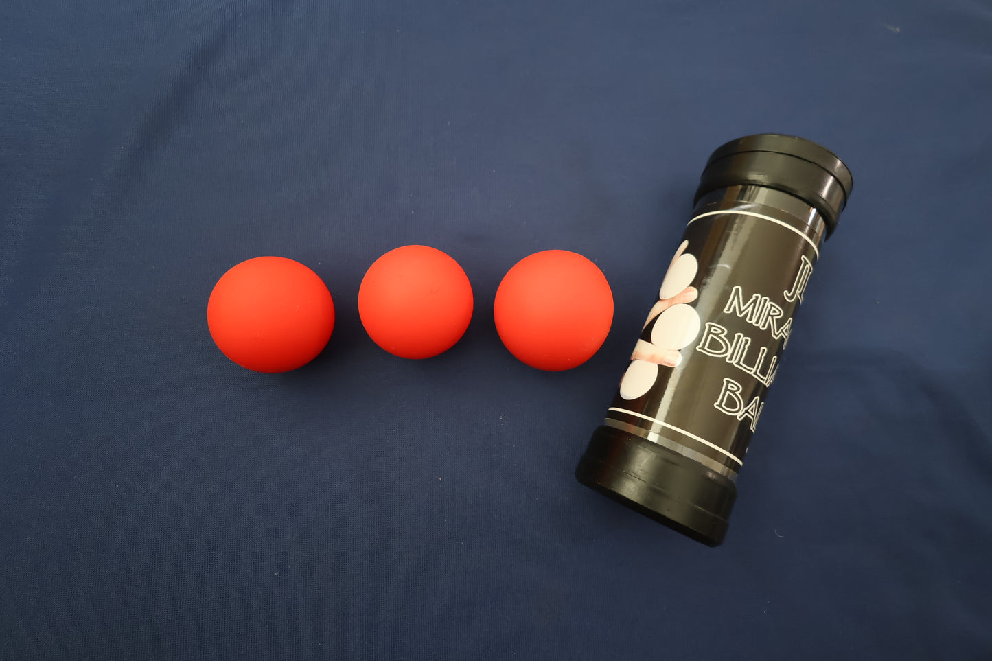 【中古:状態A】Mirage Billiard Balls(赤)1.7インチ