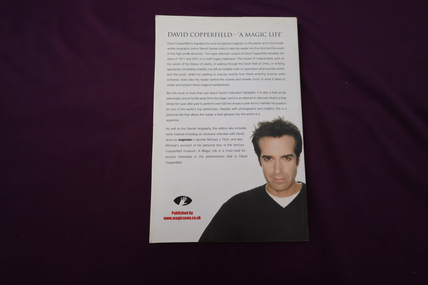 【中古:状態B】David Copperfield - A Magic Life(洋書)