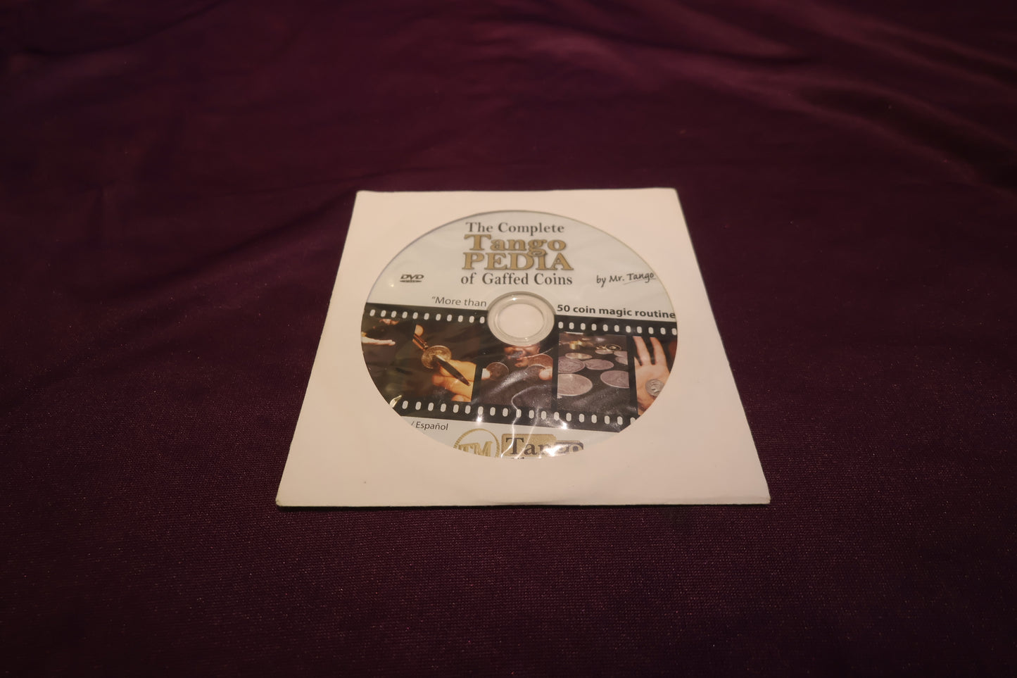 【中古:状態A】The Complete Tango PEDIA of Gaffed Coins DVD/タンゴ・ギミックコイン解説DVD