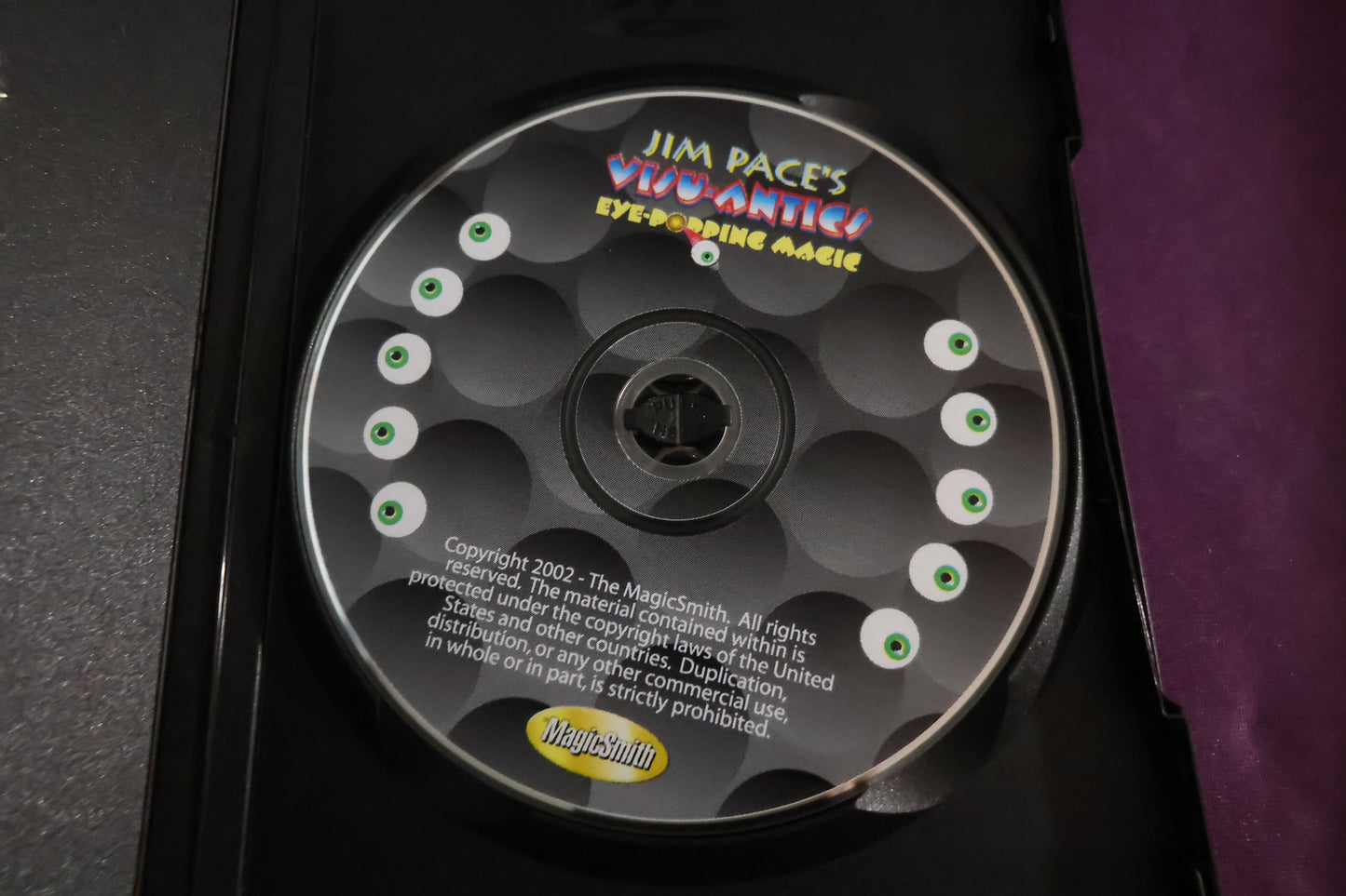 【中古:状態A】VISU-ANTICS EYE-POPPING MAGIC by JIM PACE'S