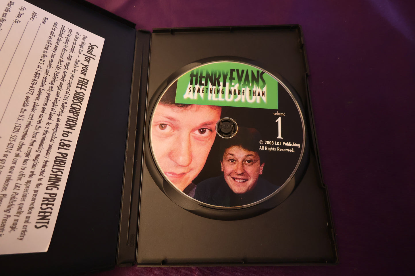 【中古:状態A】SOMETHING MORE THAN by HENRY EVANS