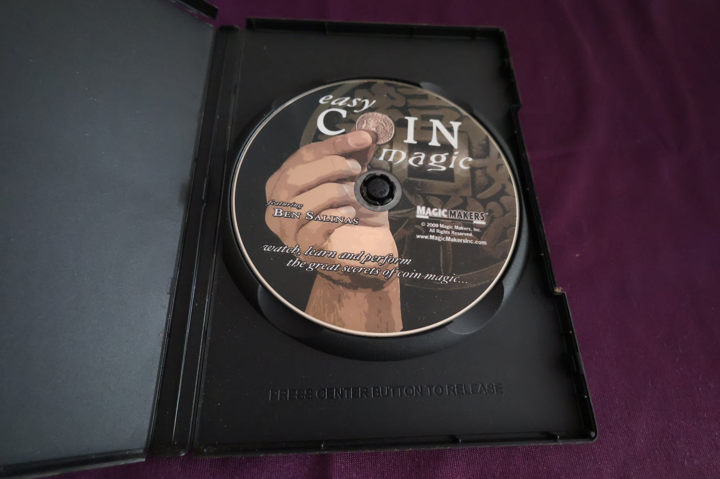 【中古:状態C】easy coin magic by BEN SALINAS